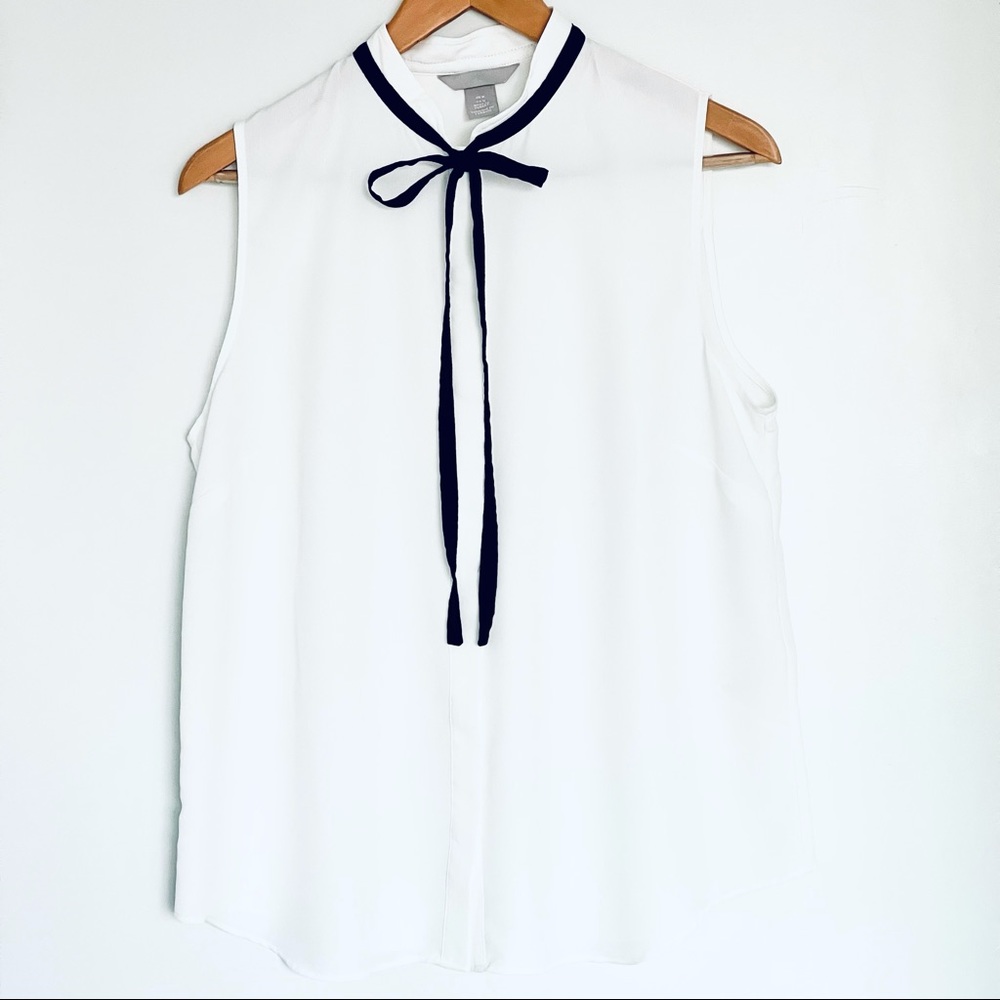 H&M Ribbon Sleeveless Top